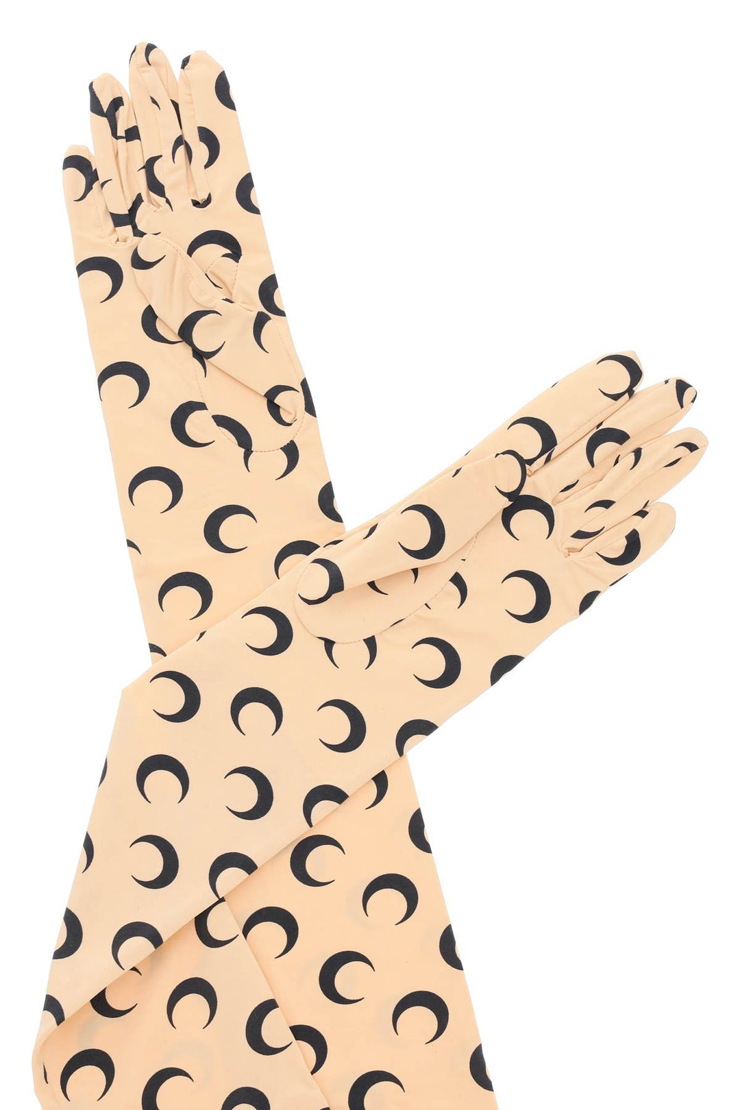 All Over Moon Long Gloves - Marine Serre - Women