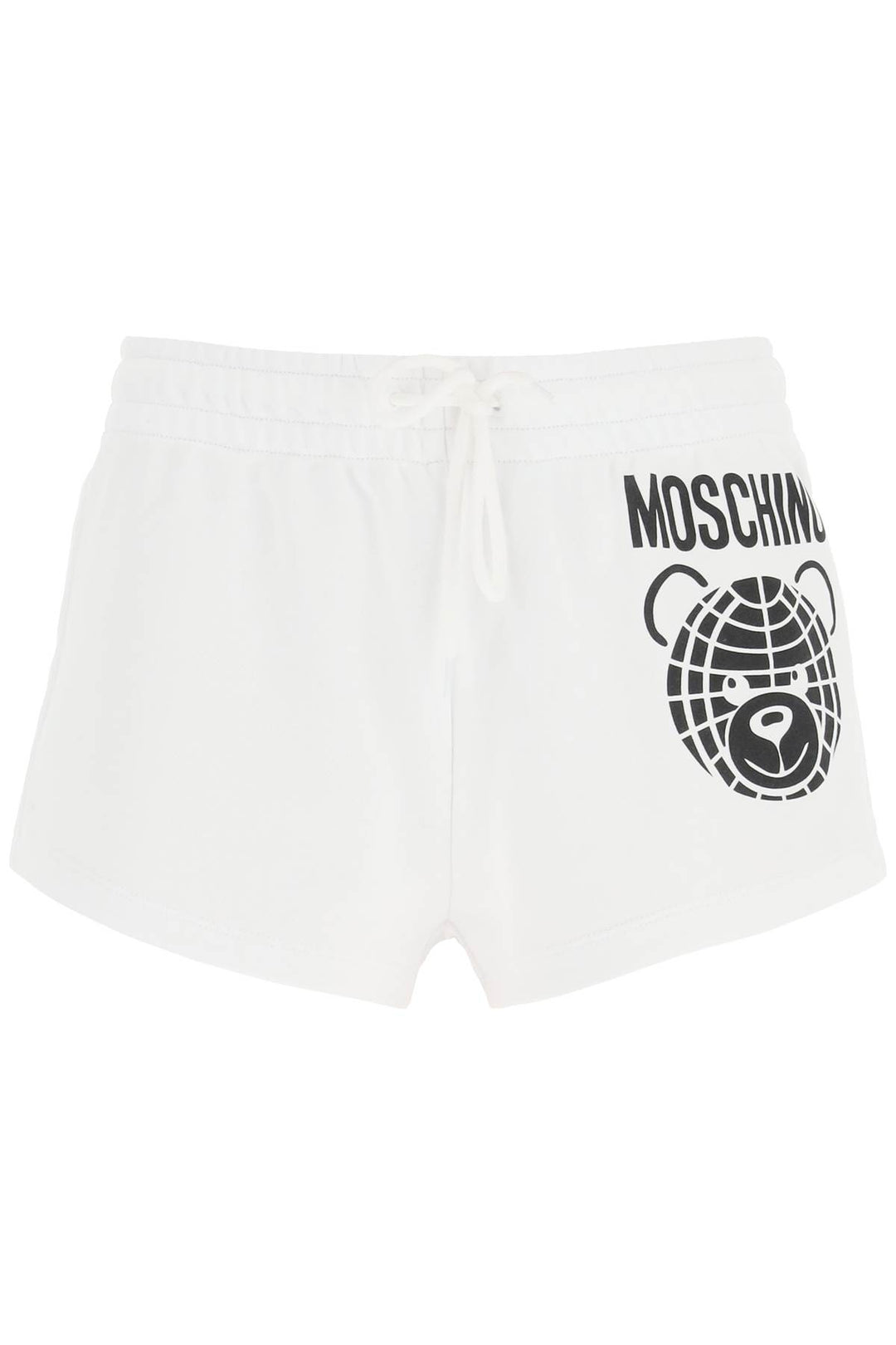 Sporty Shorts With Teddy Print - Moschino - Women