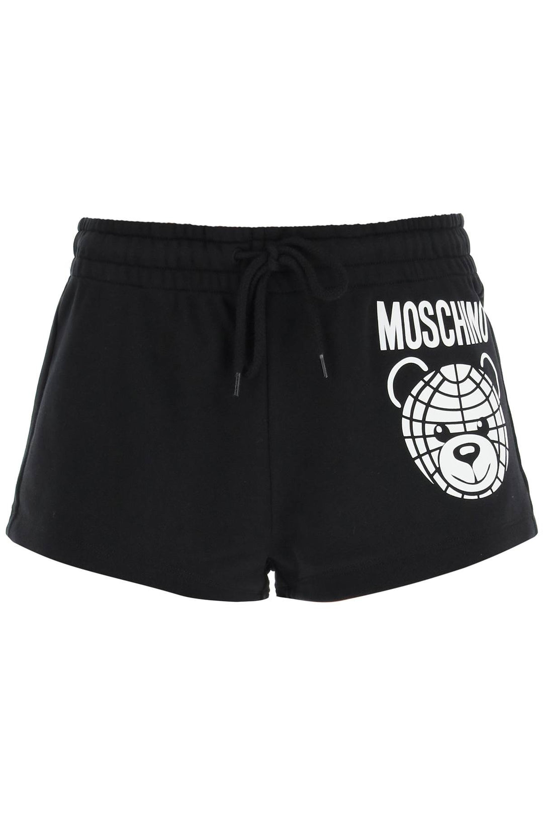 Sporty Shorts With Teddy Print - Moschino - Women