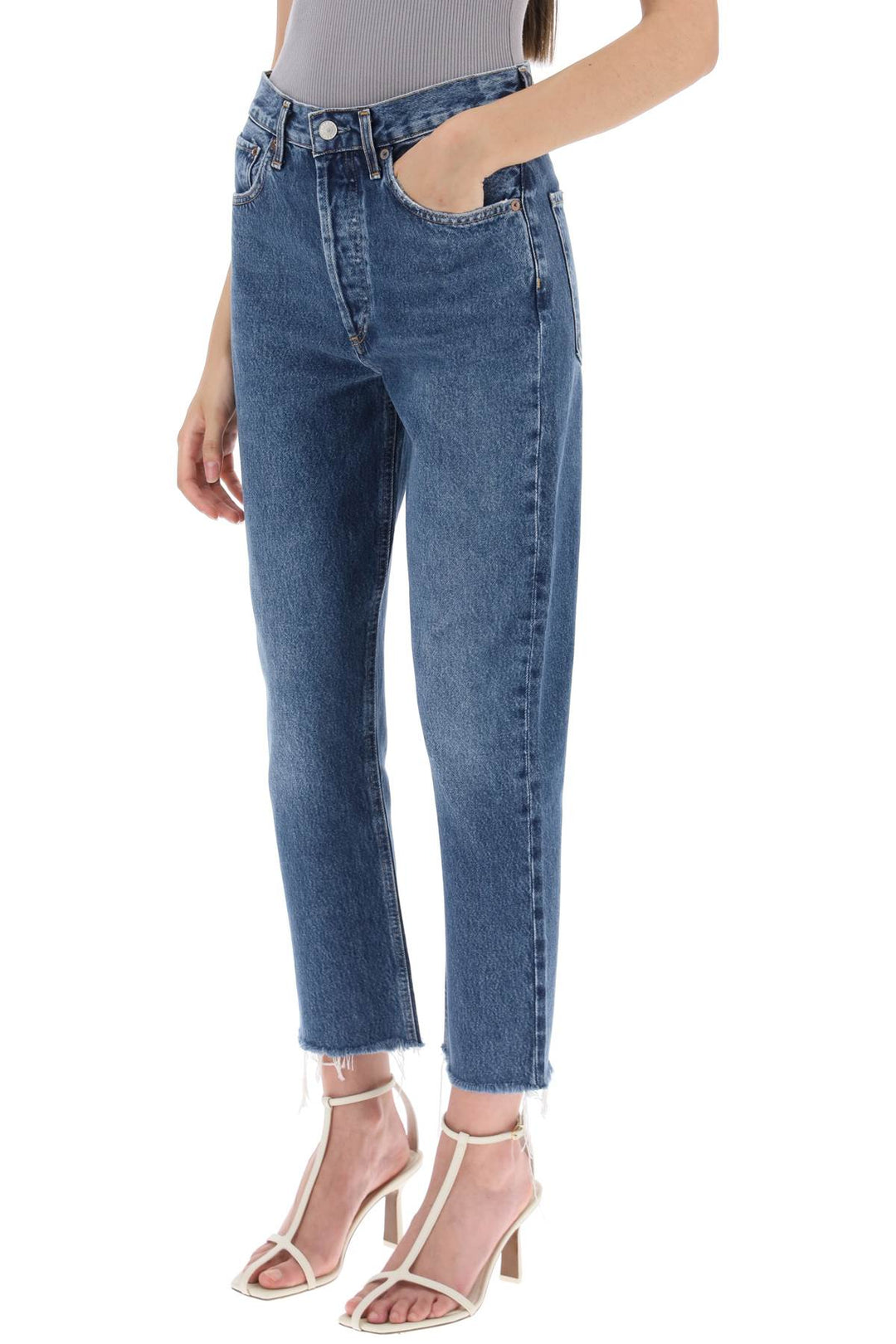 Riley Cropped Jeans - Agolde - Women