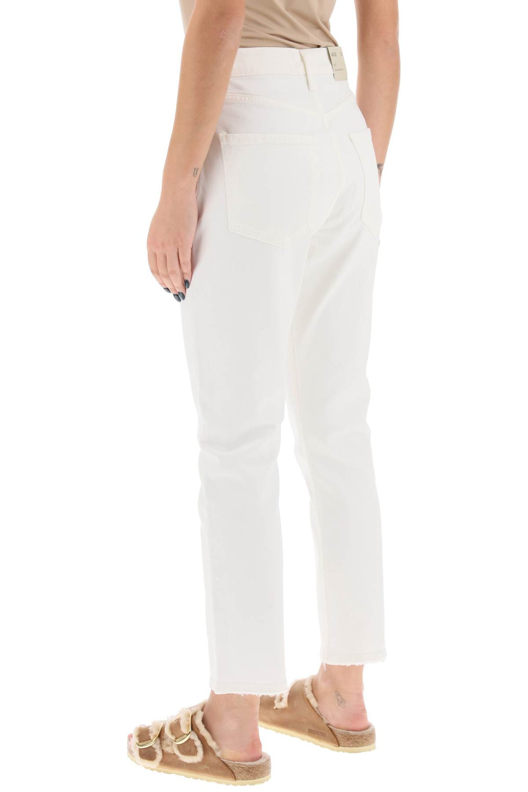 Riley High Waisted Cropped Jeans - Agolde - Women