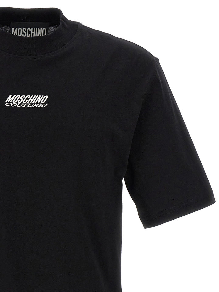 Logo Embroidery T-Shirt Black