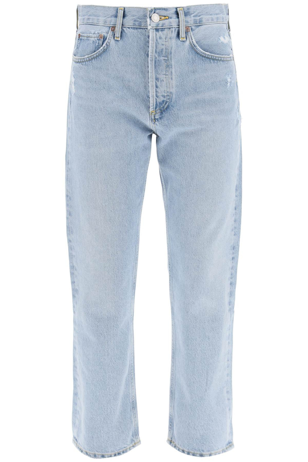 'Parker' Jeans With Light Wash - Agolde - Women