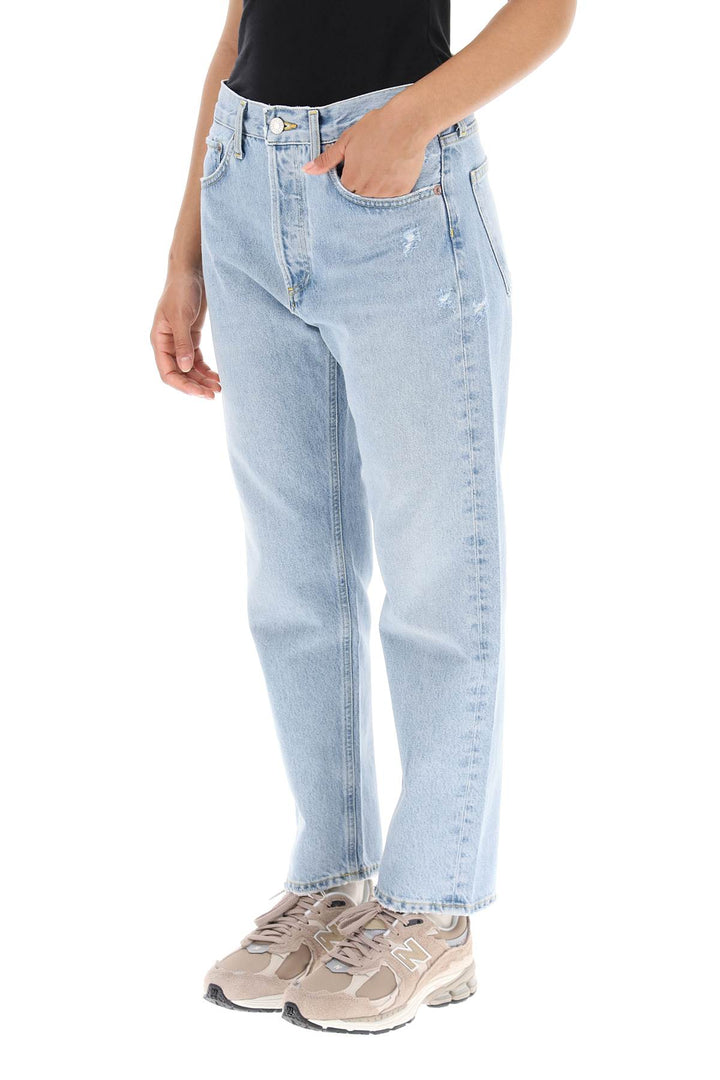 'Parker' Jeans With Light Wash - Agolde - Women