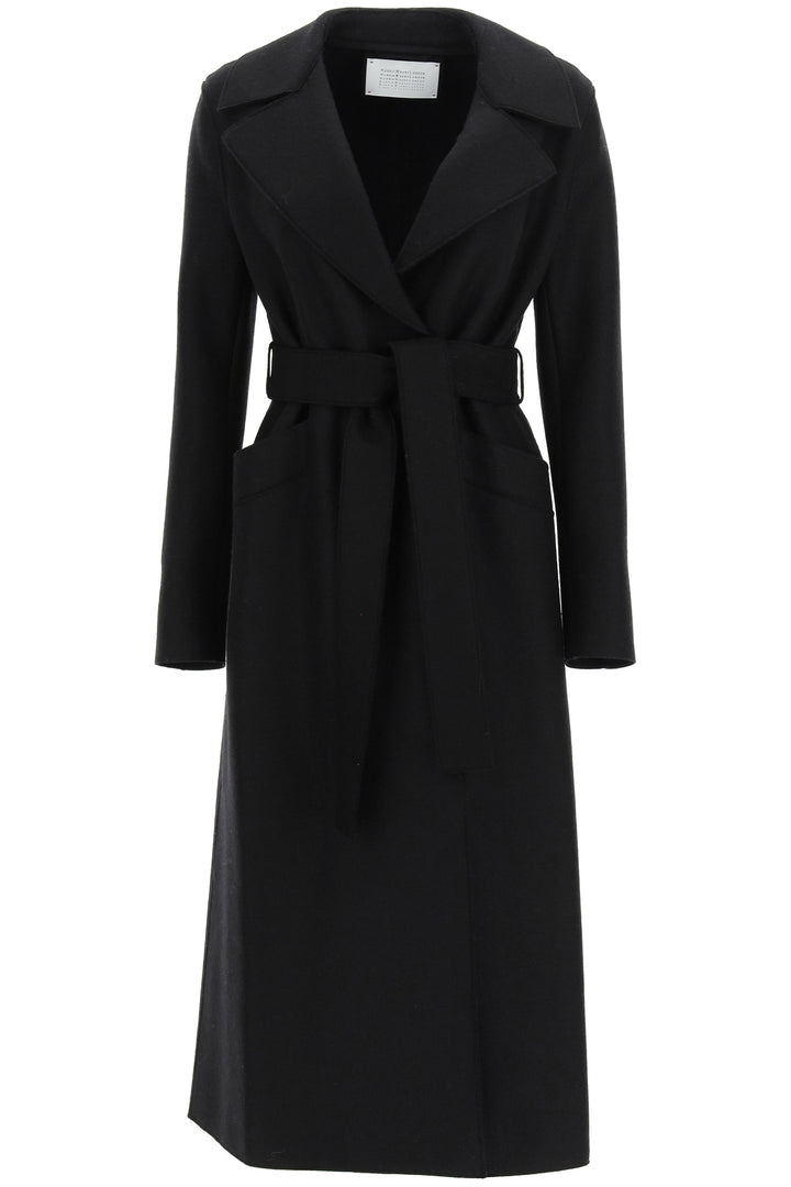 Long Coat In Pressed Wool - Harris Wharf London - Women