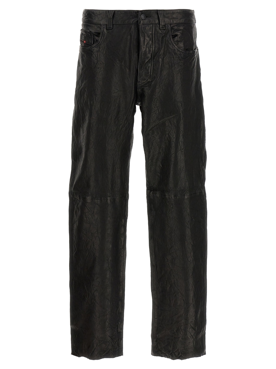 P-Macs-Lth Pants Black