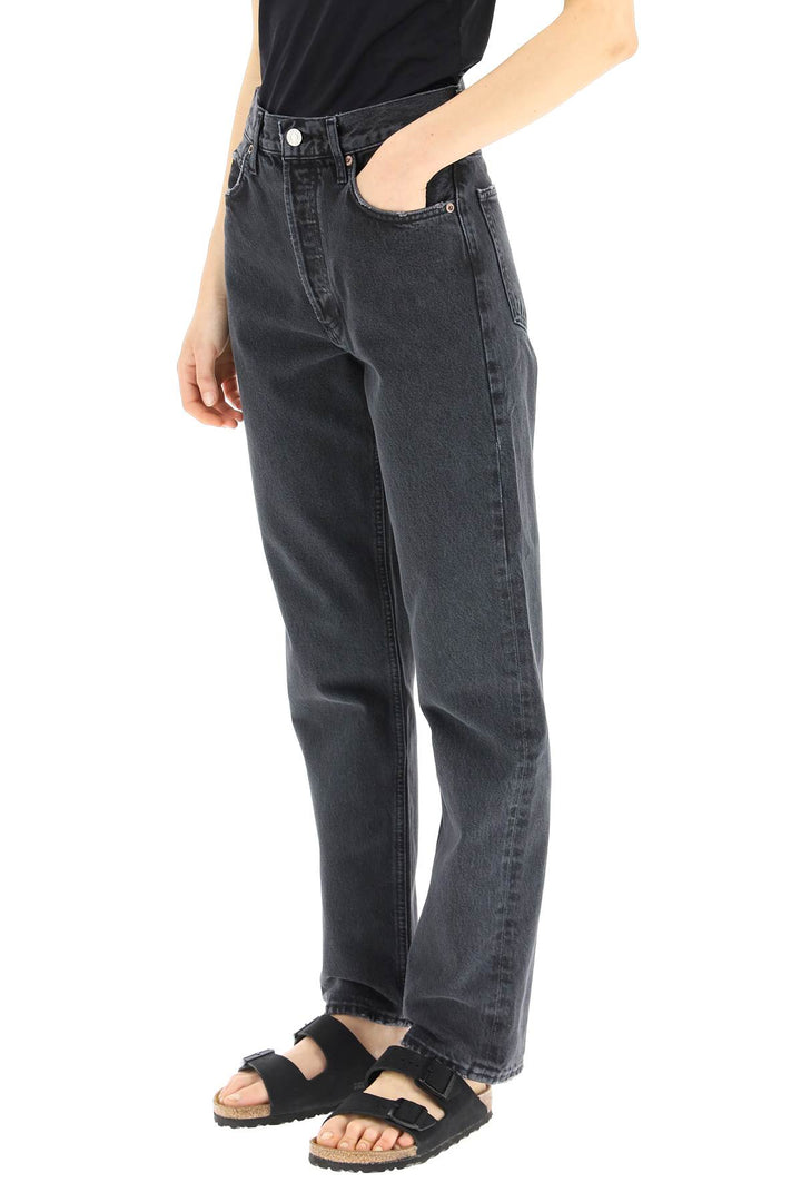 Organic Denim High Waisted Jeans - Agolde - Women