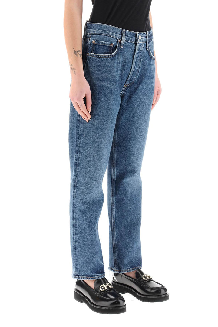 Lana Crop Regular Jeans - Agolde - Women