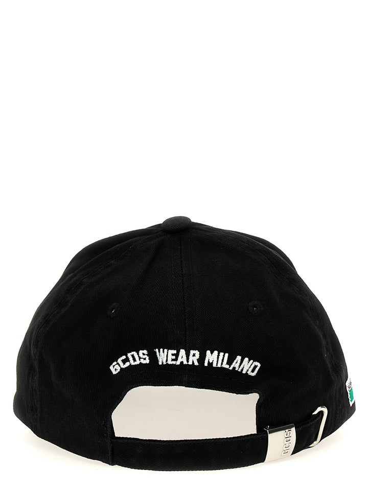 Logo Embroidery Cap Hats Black