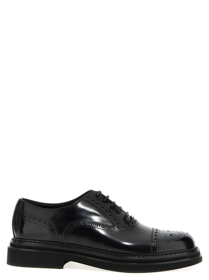 Brogue Lace Up Shoes Black