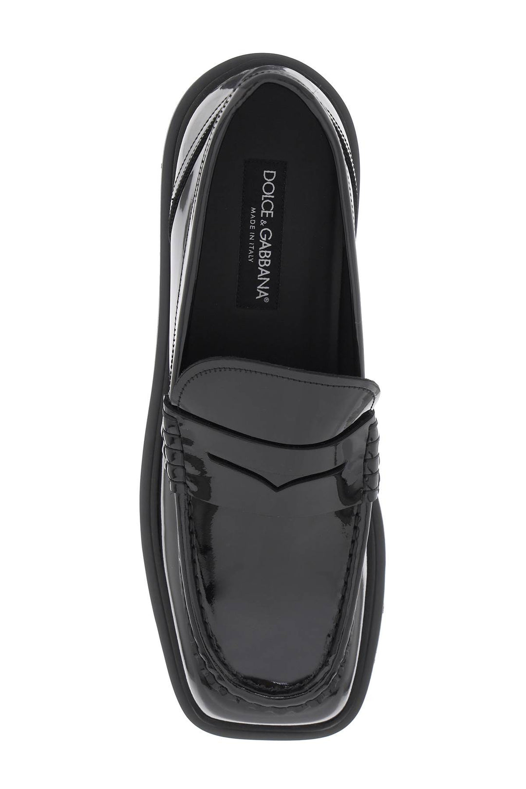 Patent Leather Mocassins - Dolce & Gabbana - Men