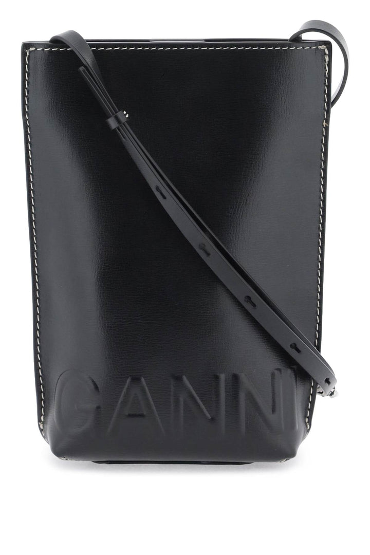 Leather Crossbody Bag - Ganni - Women