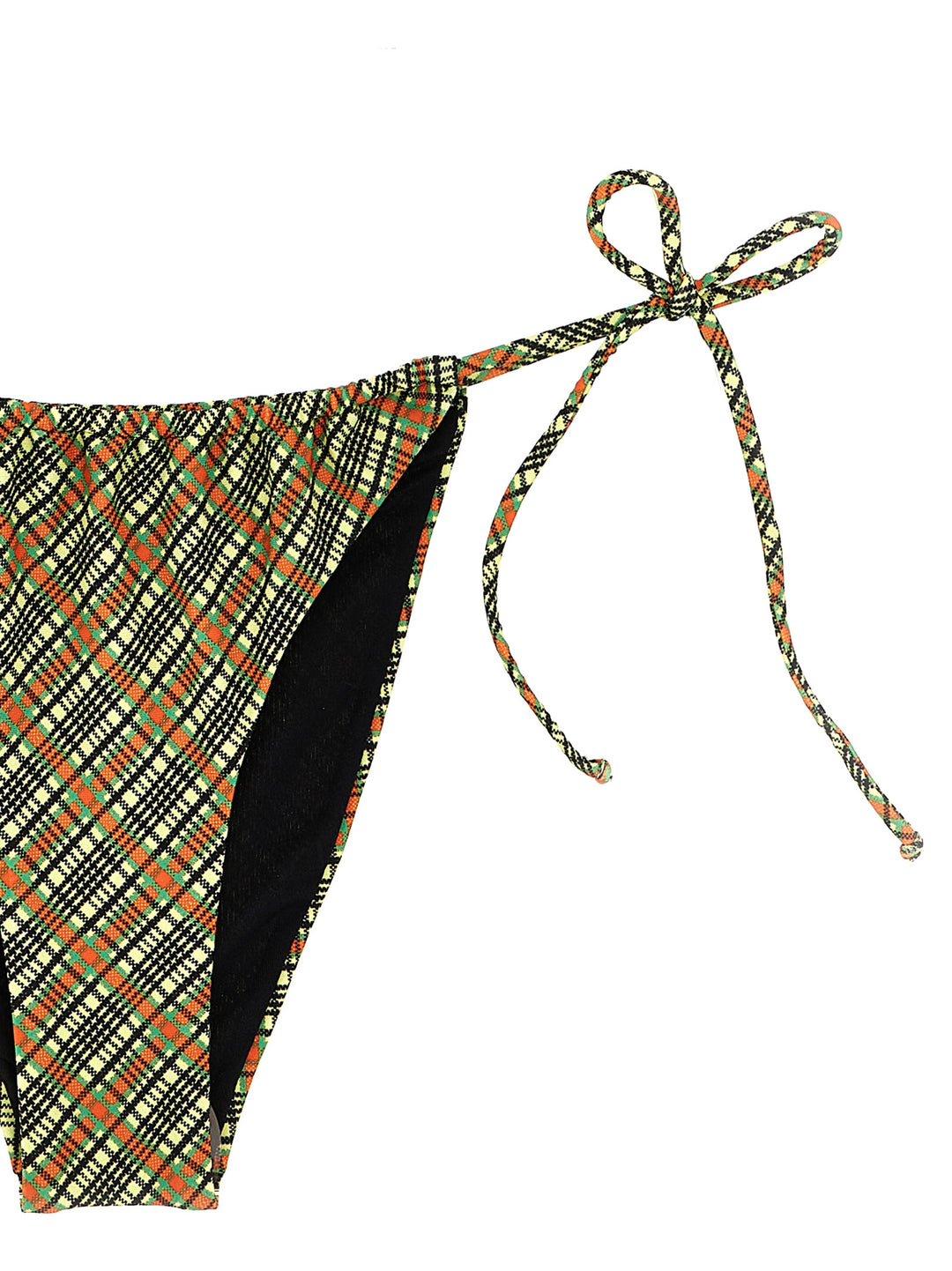 Check Print Bikini Beachwear Multicolor