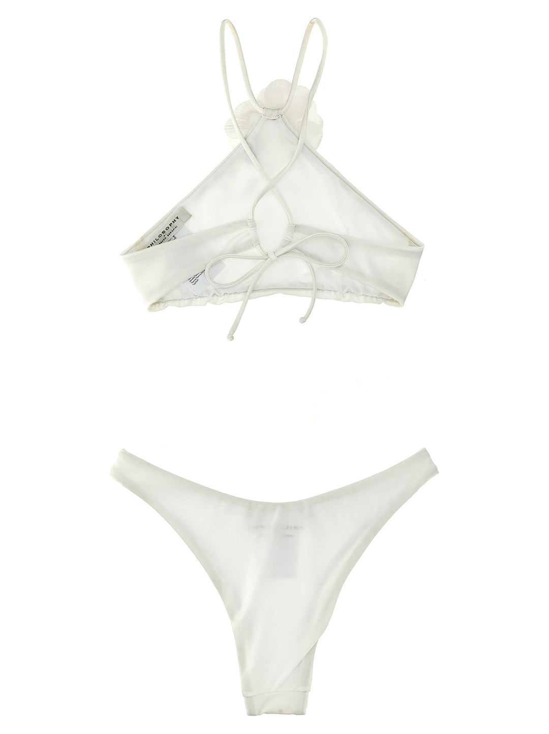 Bikini Brooch Beachwear White