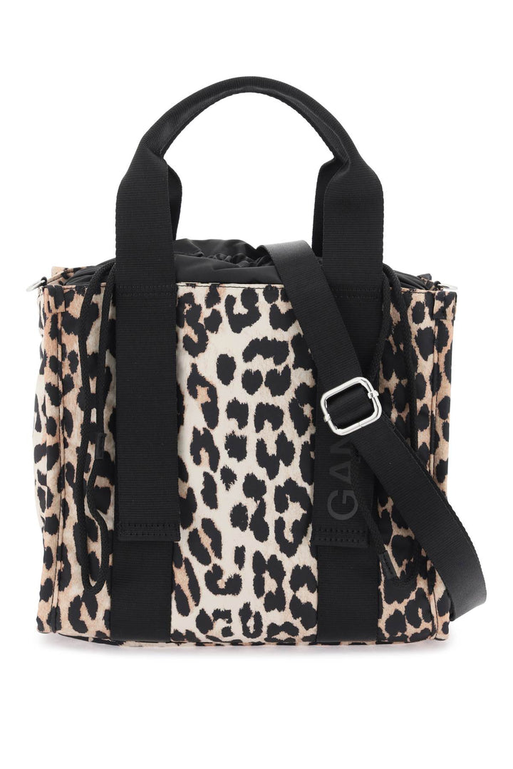 Animal Print Tote Bag - Ganni - Women