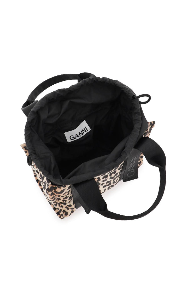 Animal Print Tote Bag - Ganni - Women