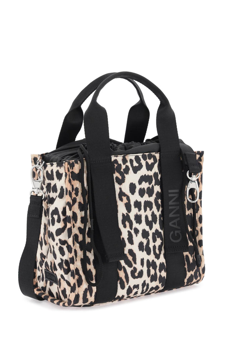 Animal Print Tote Bag - Ganni - Women