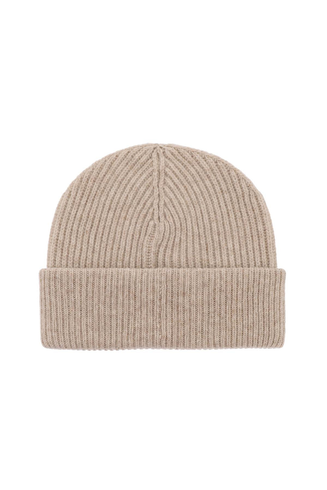 Beanie Hat With Logo Label - Ganni - Women