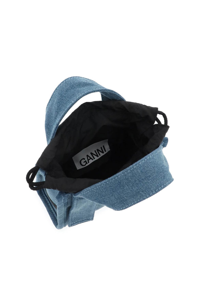 Denim Tech Mini Tote Bag - Ganni - Women