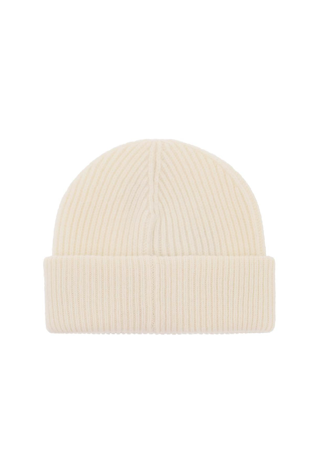 Beanie Hat With Logo Label - Ganni - Women