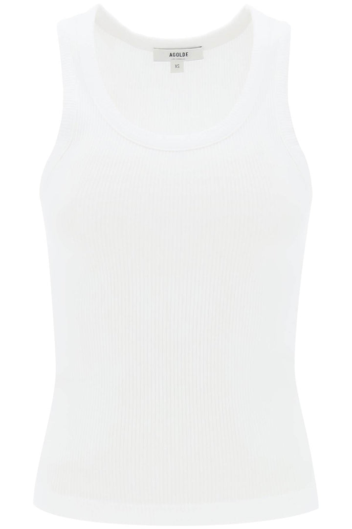 Poppy Ribbed Tank Top - Agolde - Women