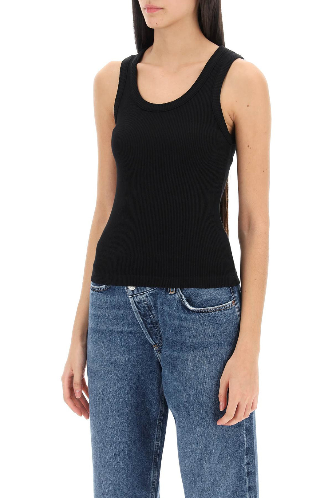 Poppy Ribbed Tank Top - Agolde - Women