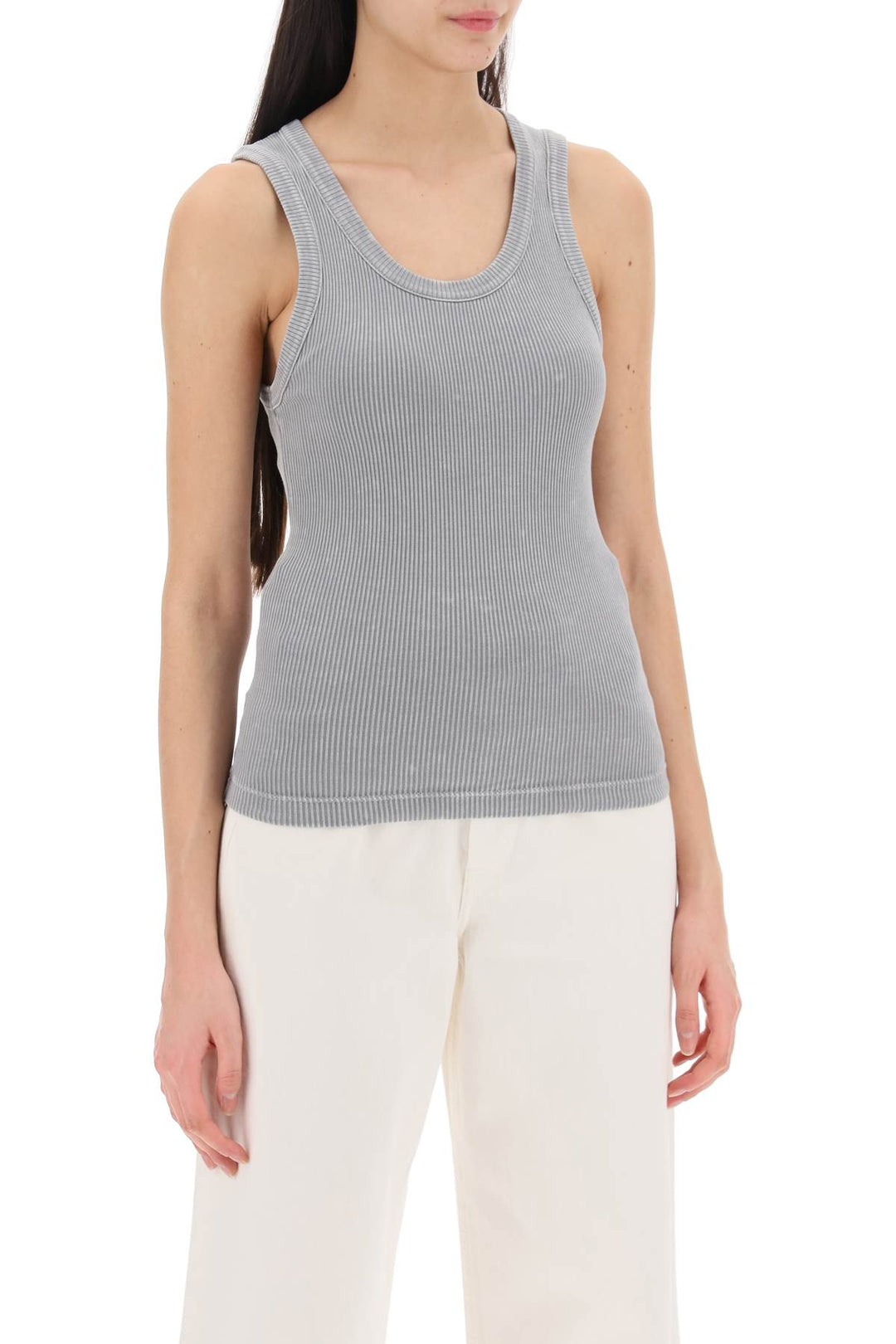 Top Smanicato A Costine Poppy - Agolde - Women