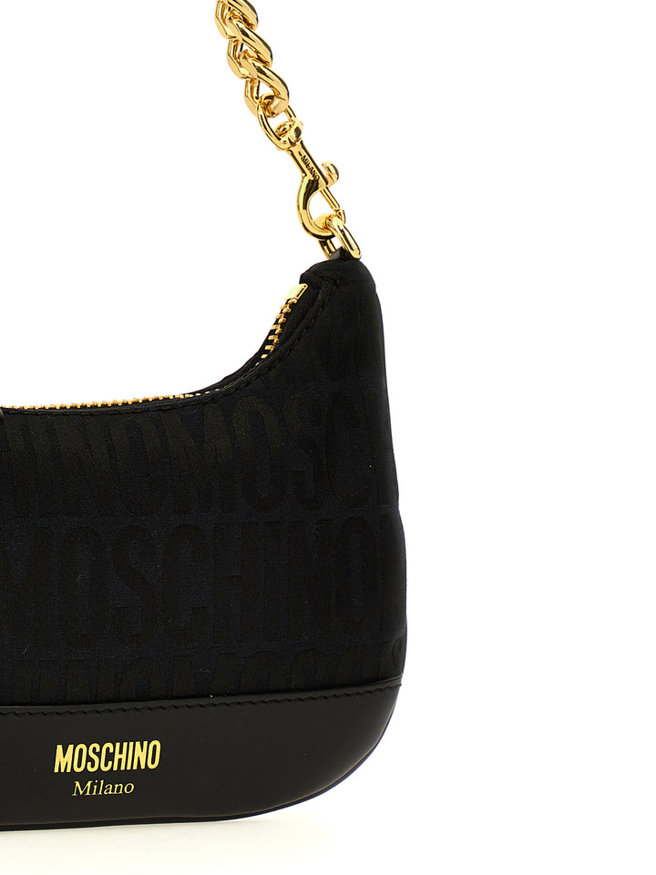 Logo Hand Bags Black