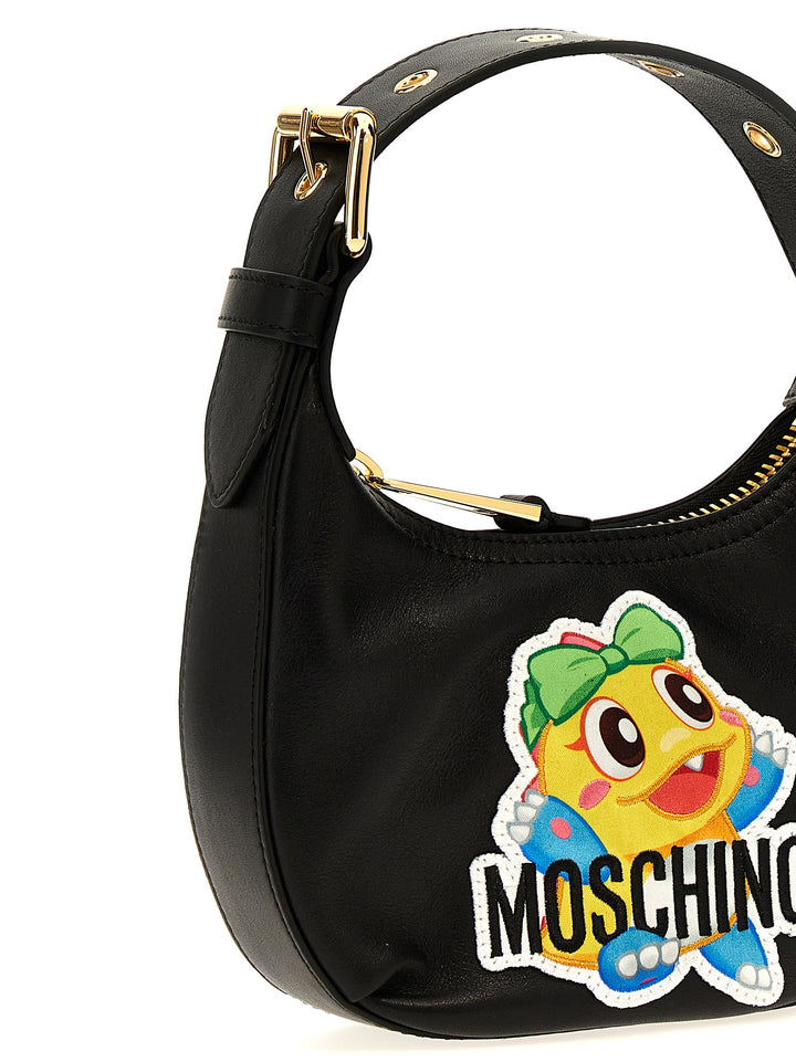 Bubble Bobble Hand Bags Black