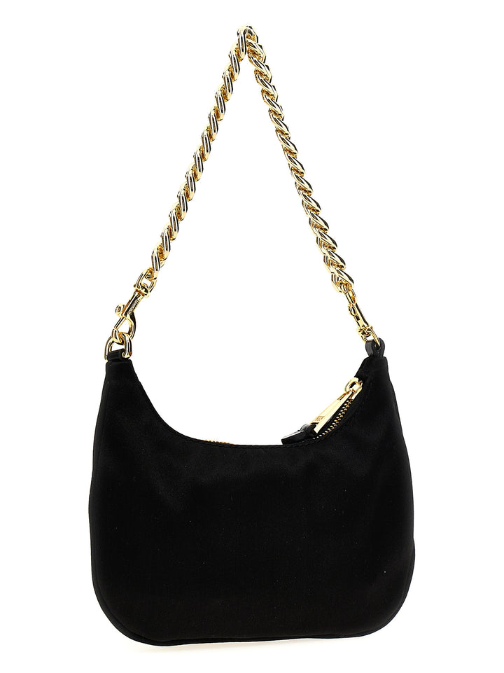 Logo Handbag Hand Bags Black