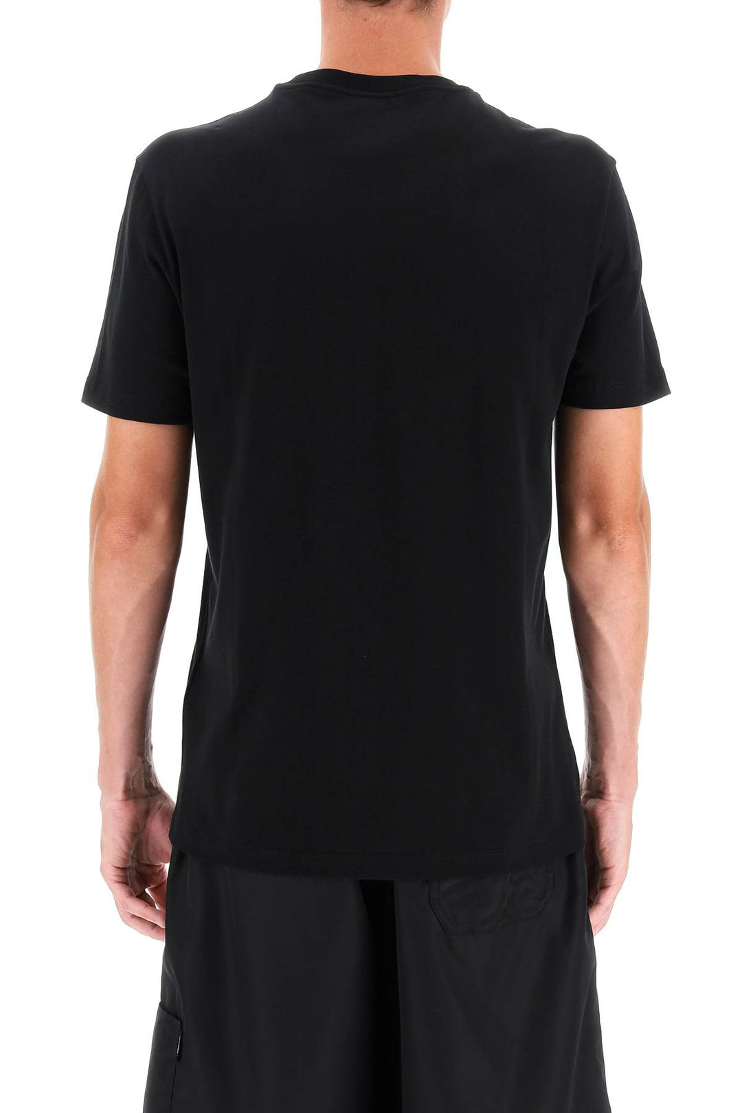 Medusa Embroidered T Shirt - Versace - Men