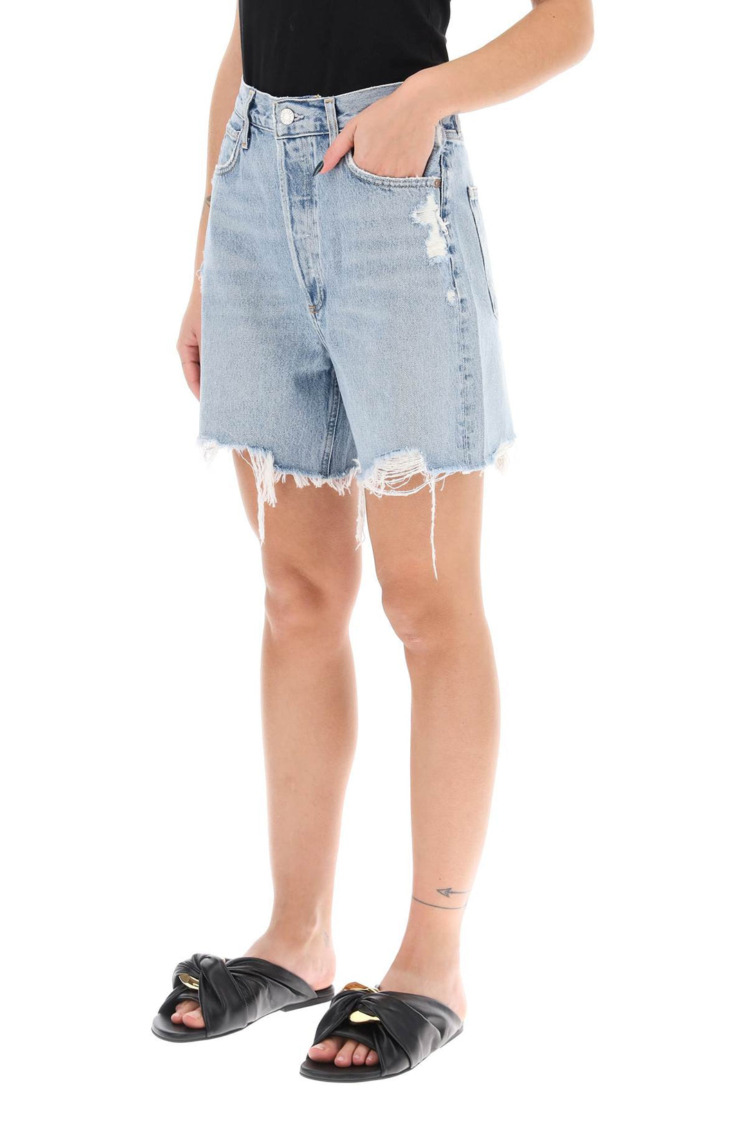 Stella Denim Shorts - Agolde - Women