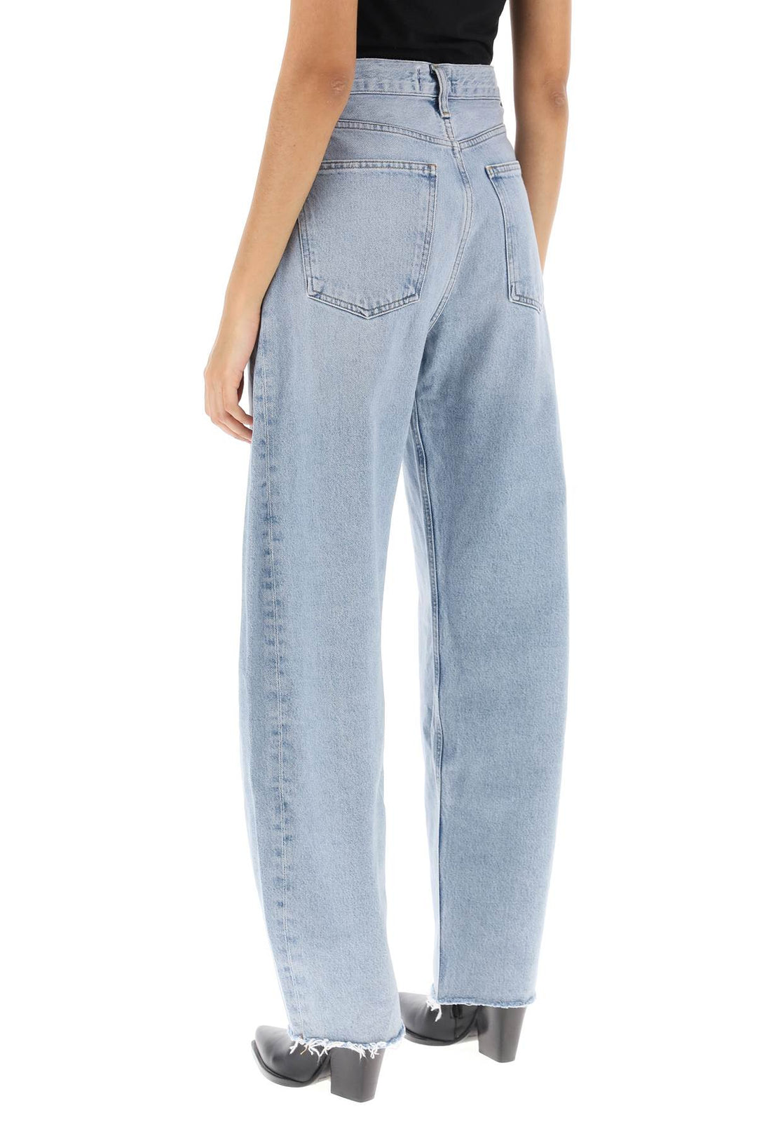 Luna Curved Leg Jeans - Agolde - Women