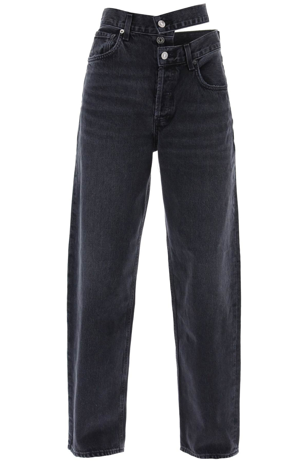 Broken Waistband  Straight Jeans - Agolde - Women