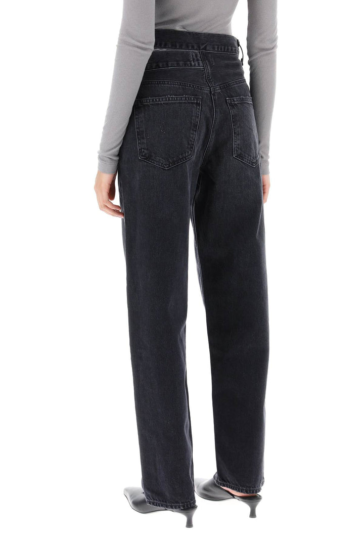 Broken Waistband  Straight Jeans - Agolde - Women