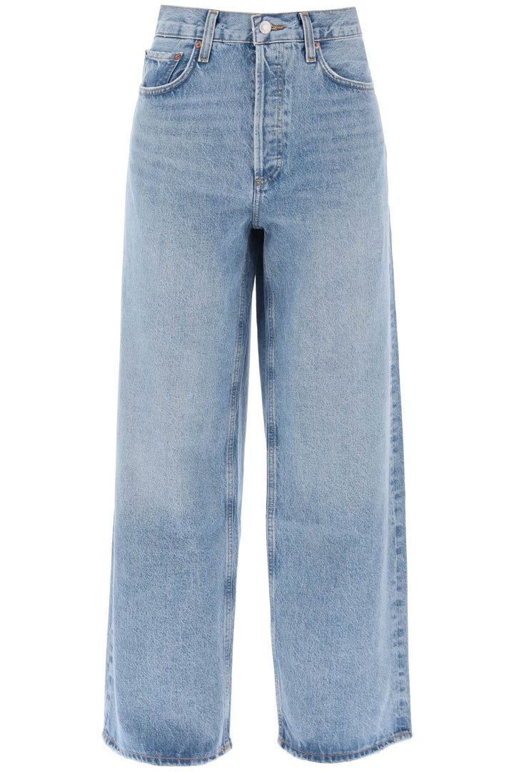 Low Slung Baggy Jeans - Agolde - Women