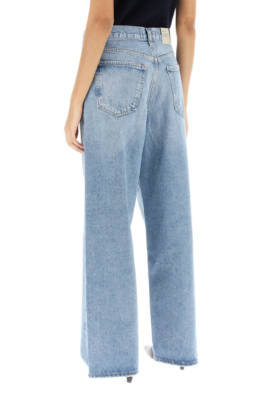 Low Slung Baggy Jeans - Agolde - Women