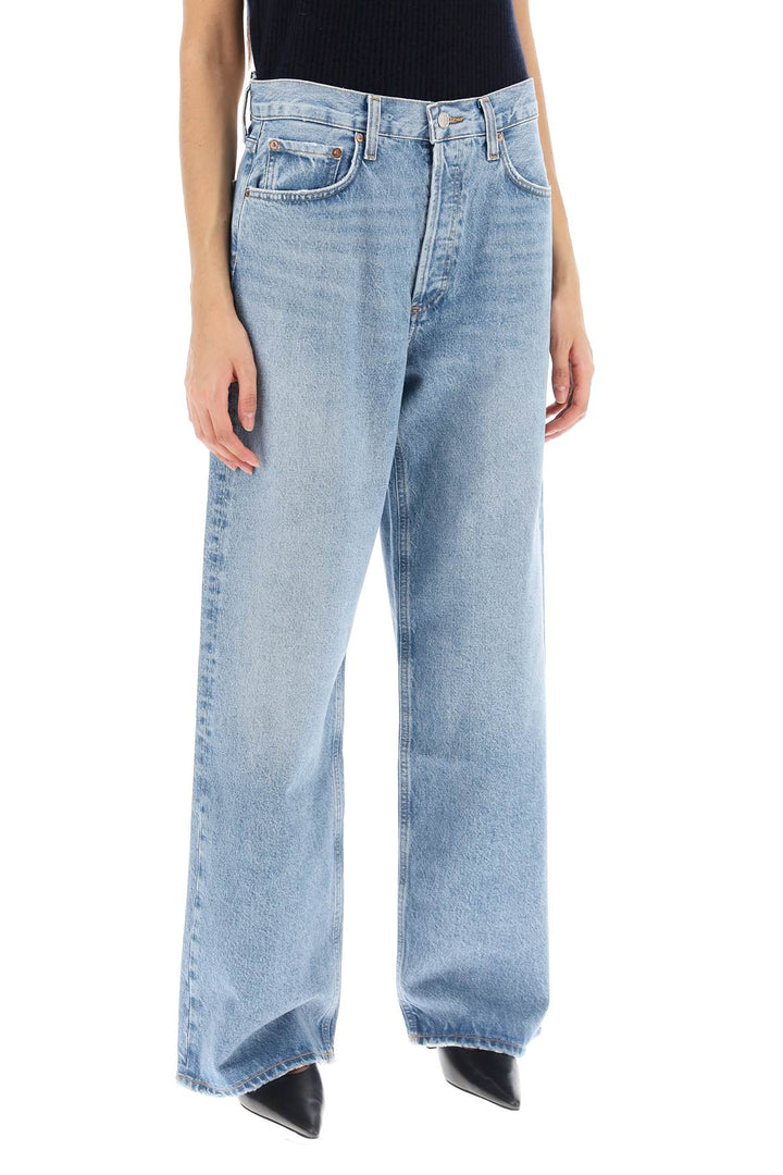 Low Slung Baggy Jeans - Agolde - Women