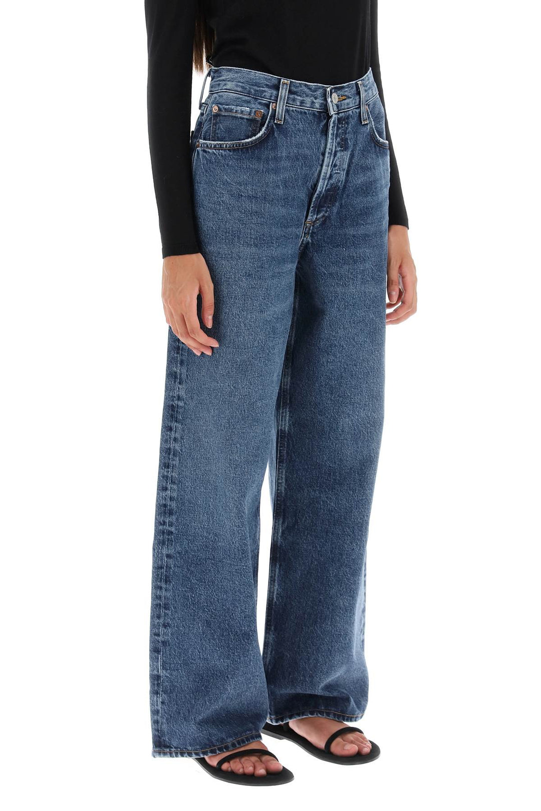 'Low Slung Baggy' Jeans - Agolde - Women