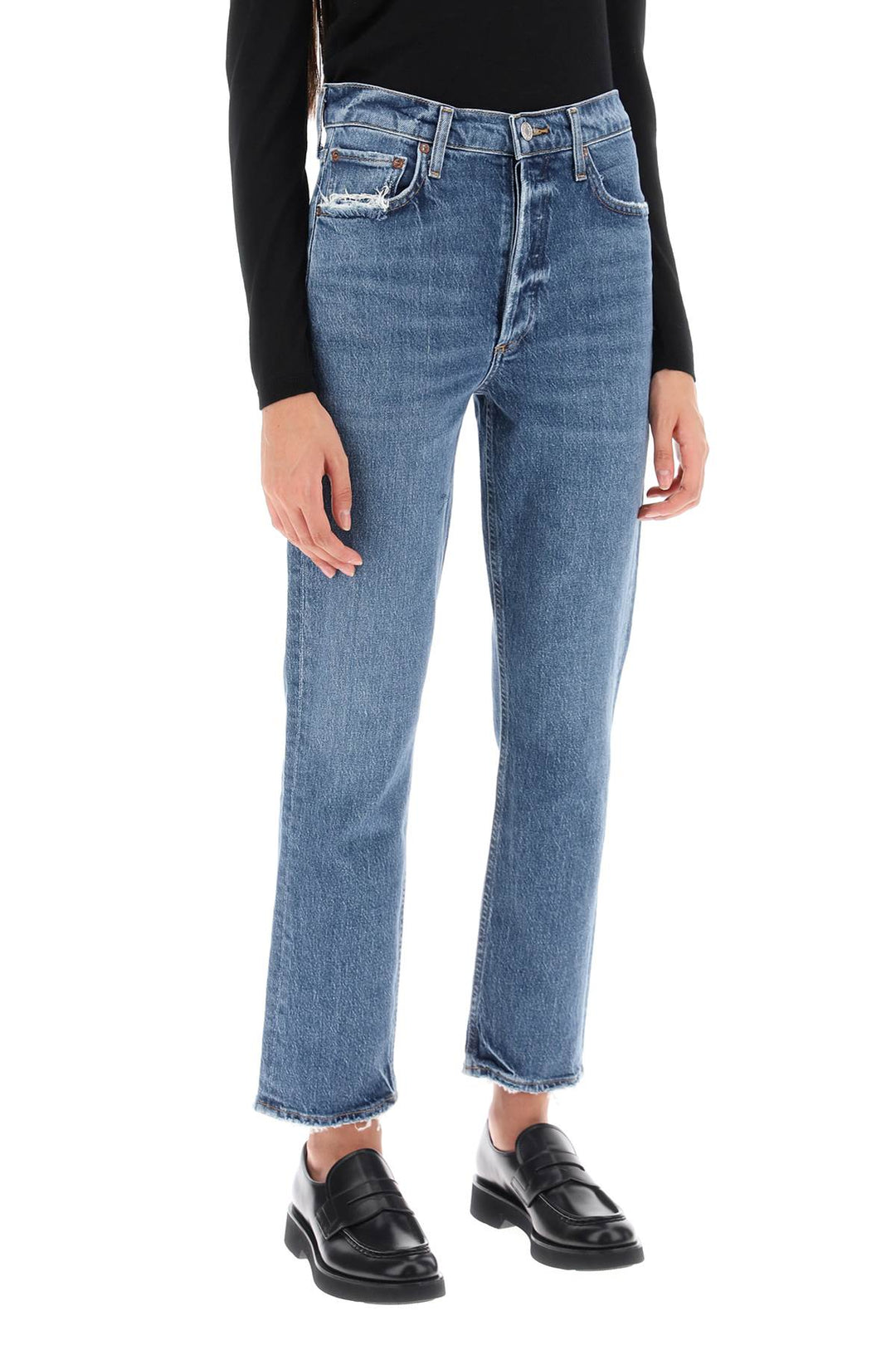 Riley High Waisted Jeans - Agolde - Women