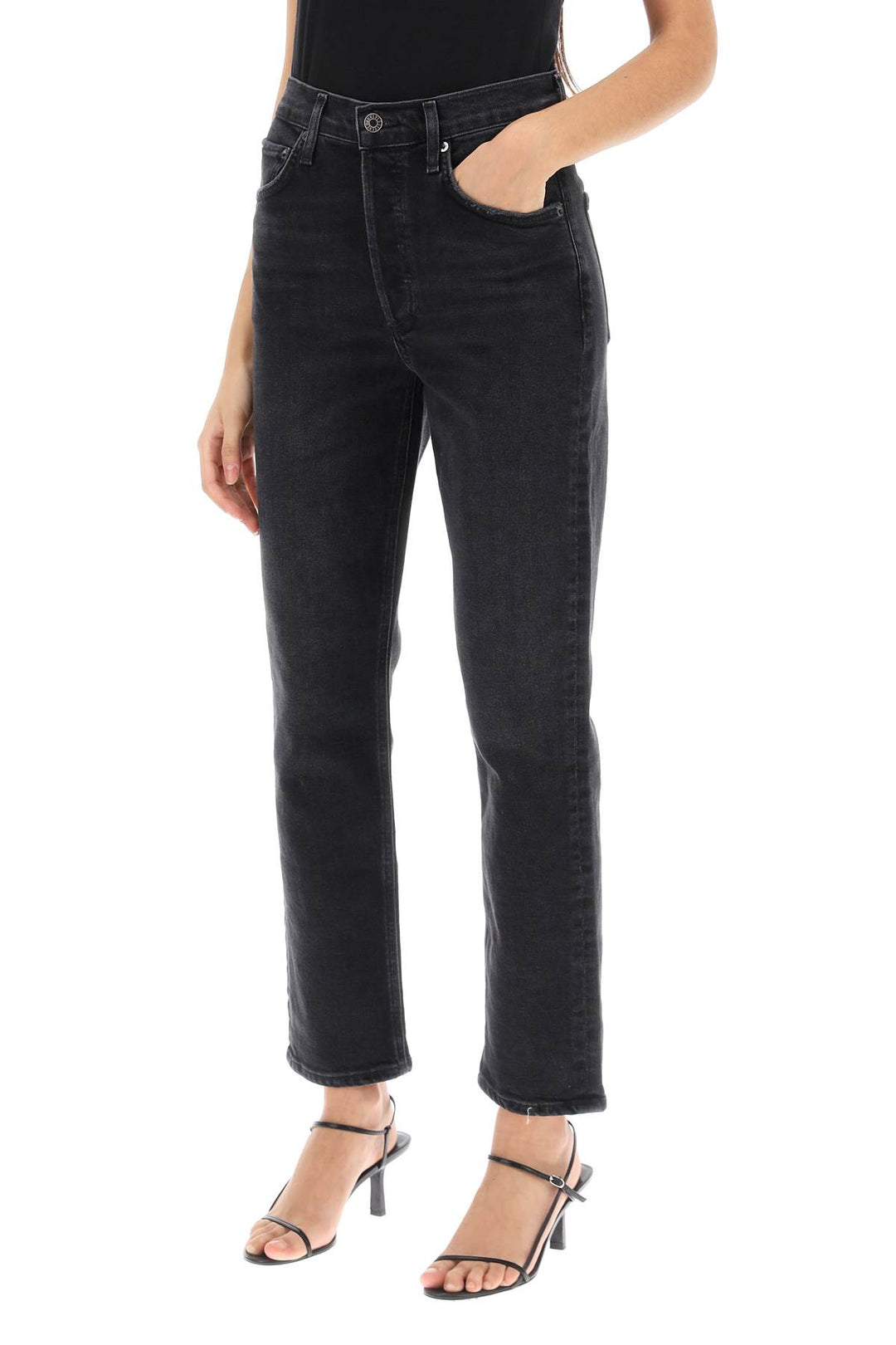 Riley High Waisted Jeans - Agolde - Women