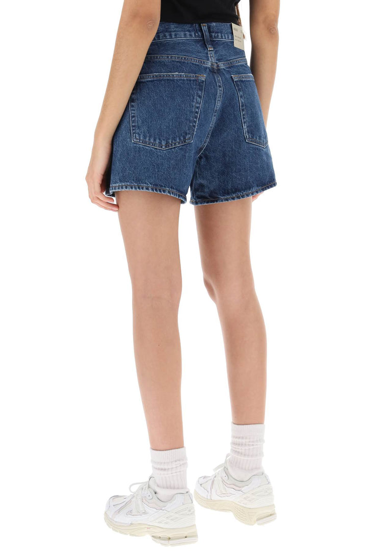 Parker Long Denim Shorts - Agolde - Women