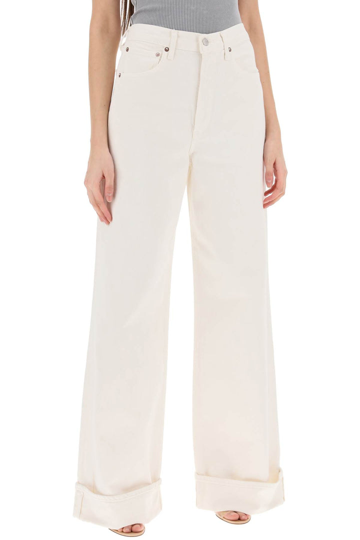 Dame Wide Leg Jeans - Agolde - Women