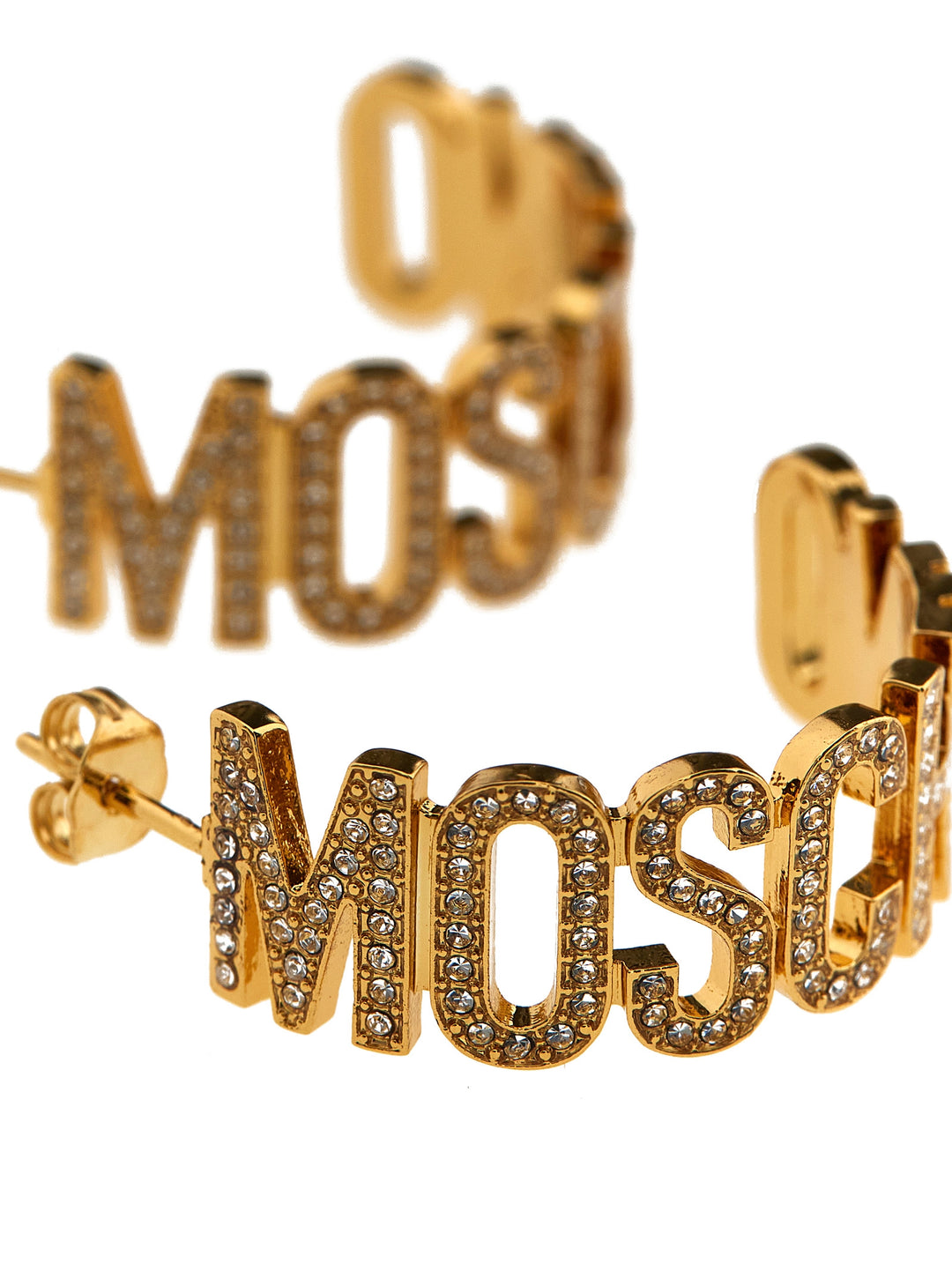 Logo Earrings Jewelry Gold