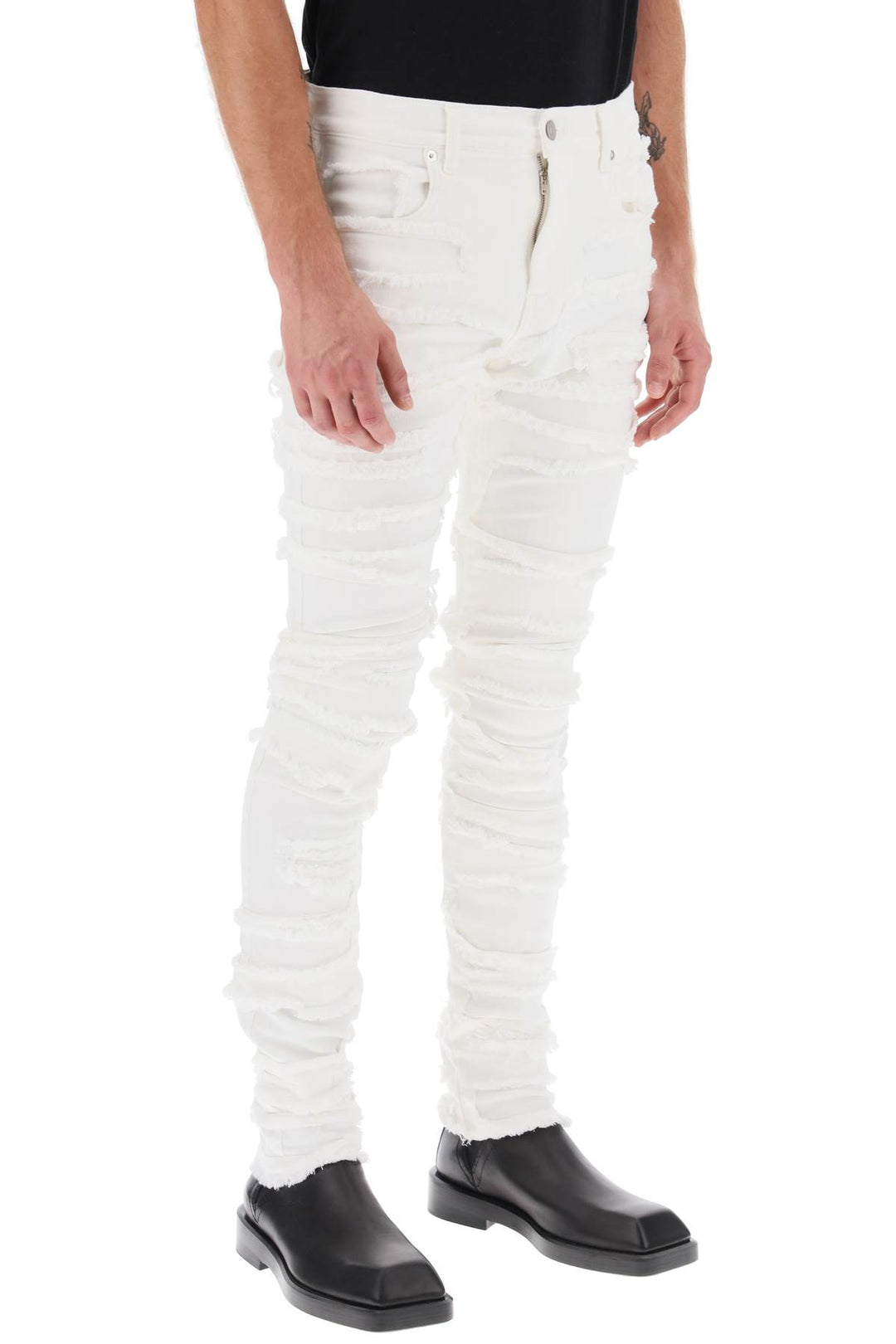 Ripped Effect Skinny Jeans - 1017 Alyx 9 Sm - Men