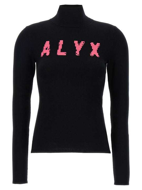 Logo Sweater Sweaters And Cardigans Black