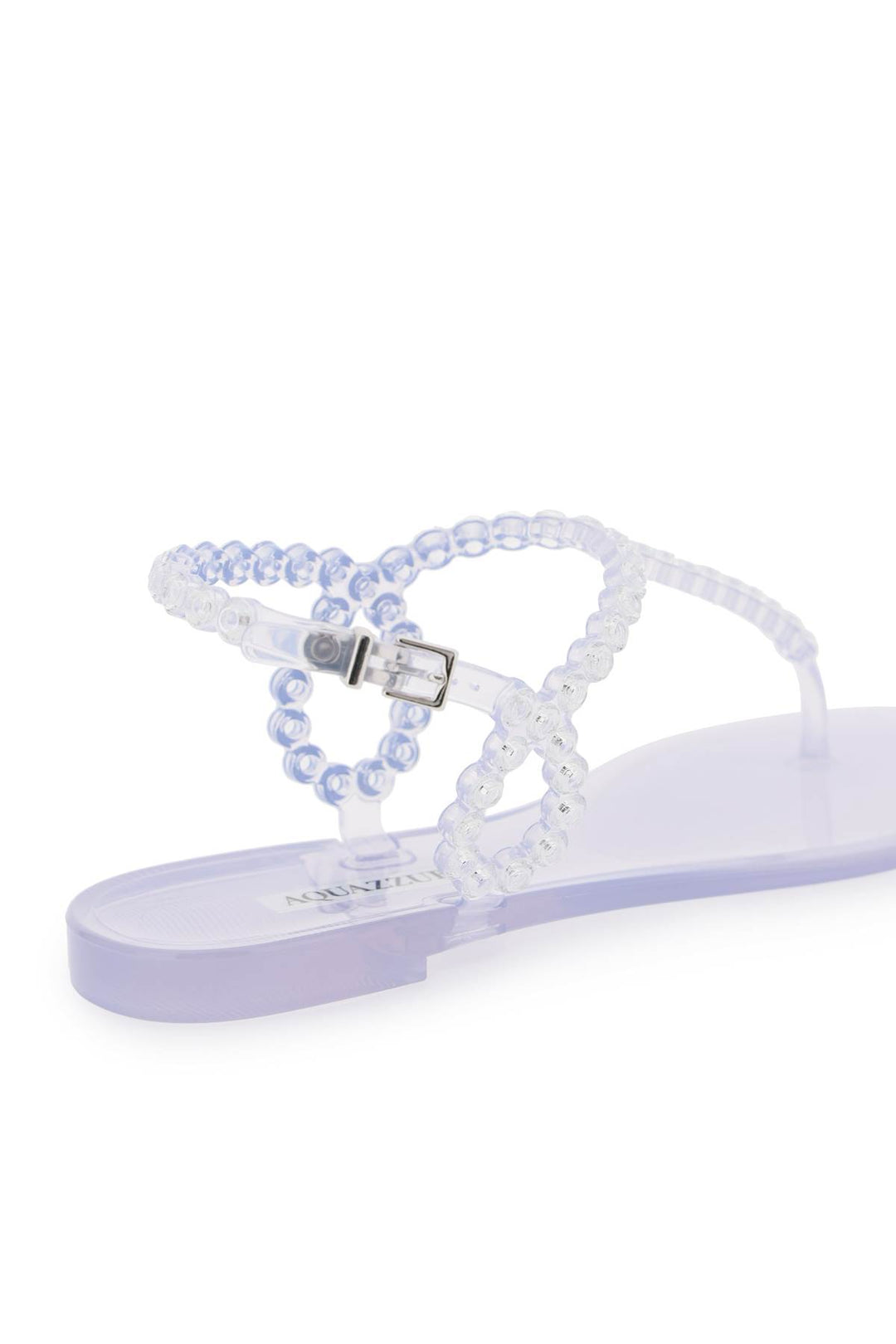 Sandali Infradito Almost Bare Crystal Jelly - Aquazzura - Women