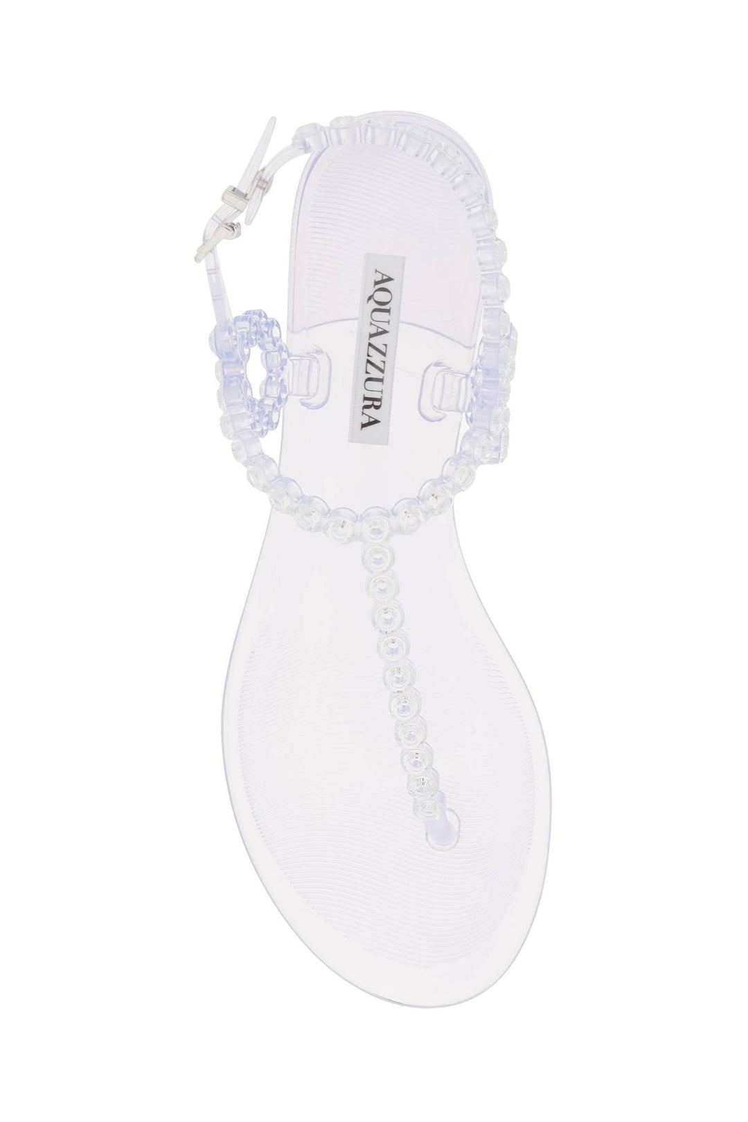 Sandali Infradito Almost Bare Crystal Jelly - Aquazzura - Women