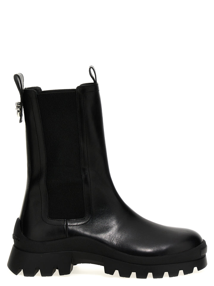 D2 Statement Boots, Ankle Boots Black