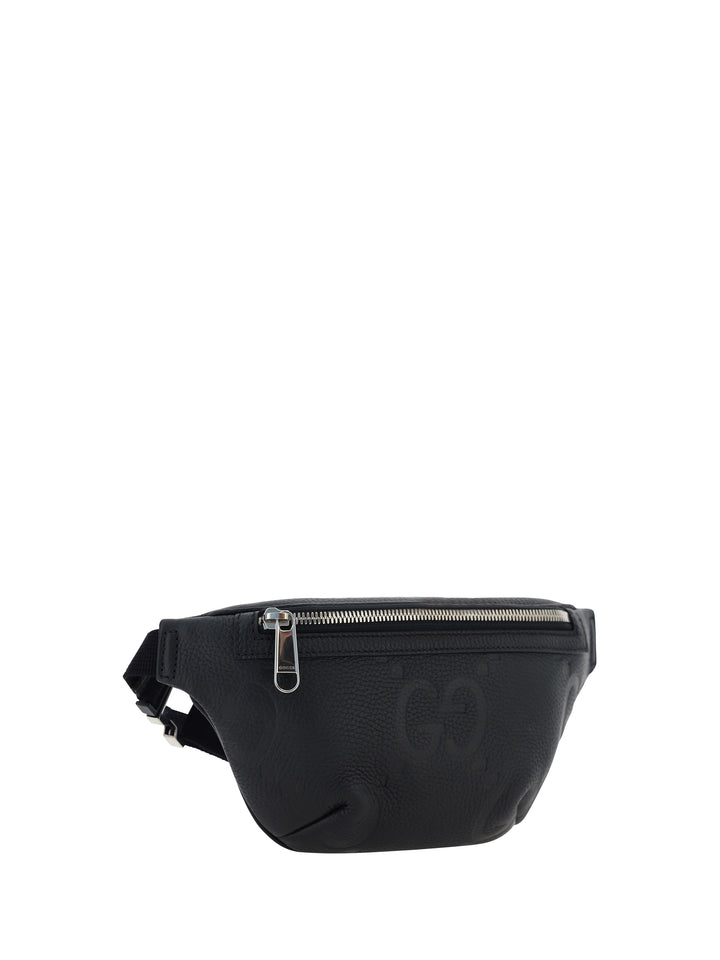 GG Supreme Fabric and leather shoulder bag with iconic Web Band